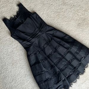 White House Black Market Black Lace Dress